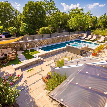 Villa Hrustika - Heated Pool, Jacuzzi & Sauna Gabonjin Zewnętrze zdjęcie