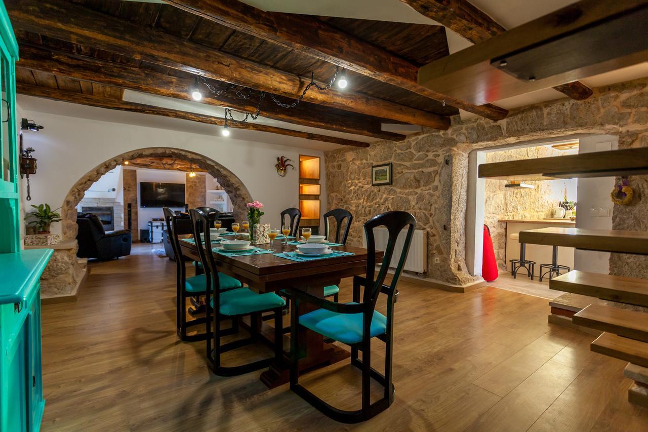 Villa Hrustika - Heated Pool, Jacuzzi & Sauna Gabonjin Zewnętrze zdjęcie